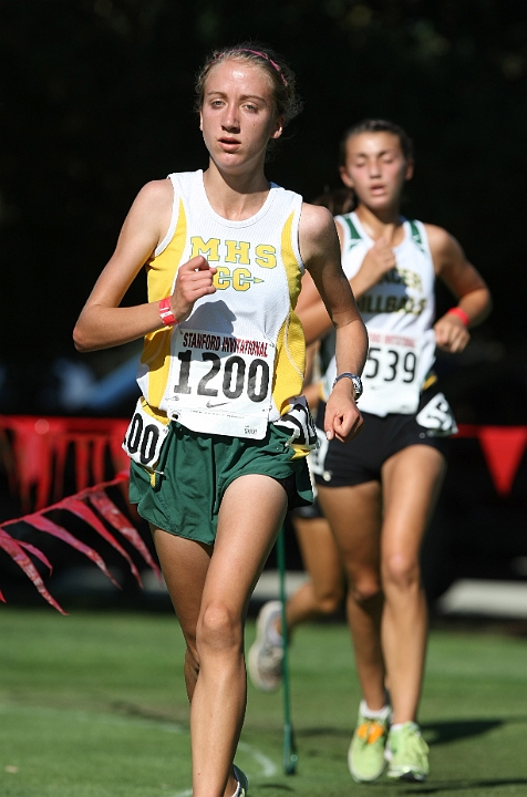2010 SInv D3-077.JPG - 2010 Stanford Cross Country Invitational, September 25, Stanford Golf Course, Stanford, California.